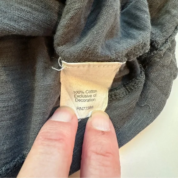 J Crew long sleeve dark blue with monochromatic floral details, XS - Picture 8 of 8